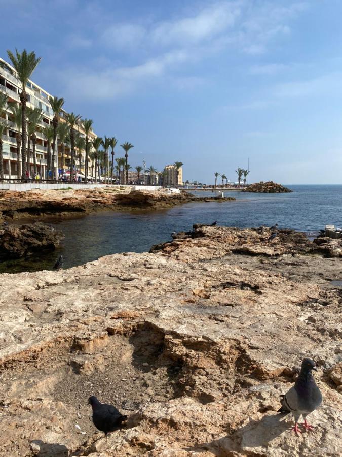 Appartement Vue Laterale Mer Torrevieja Exterior foto